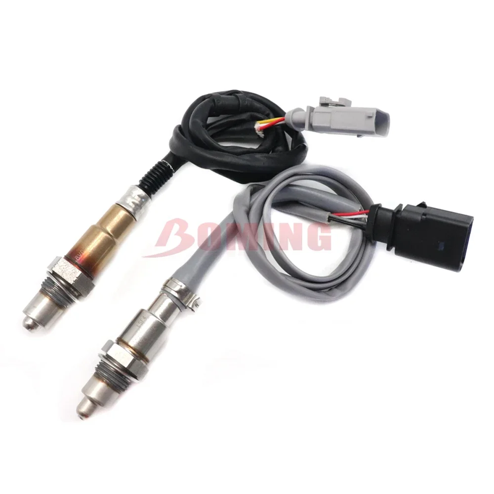 8V0906262D 06K906262AC New Up&Downstream O2 Oxygen Lambda Sensor 2PCS  For Audi A3  S3 TT For Volkswagen GTI Golf R 2.0L 2015-17