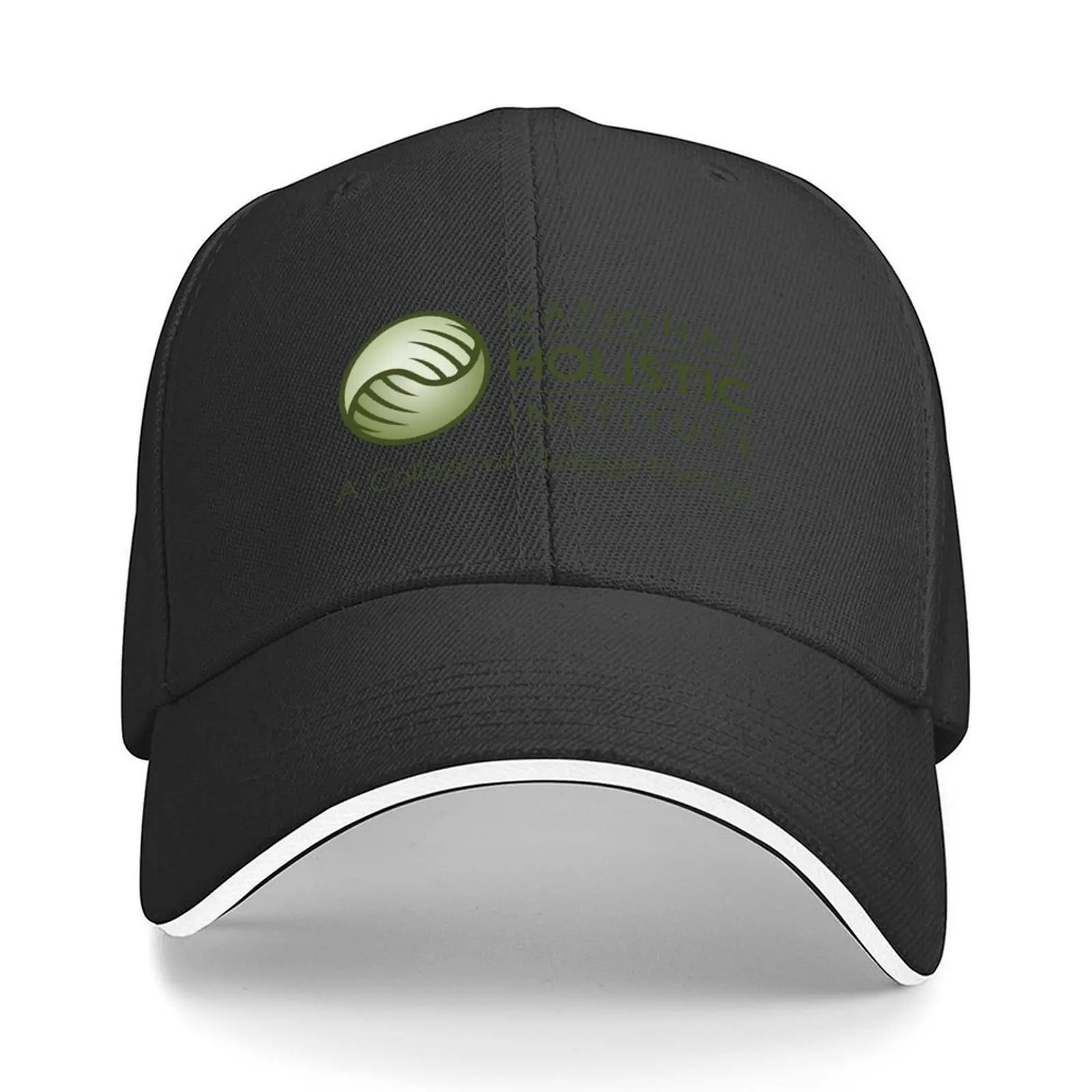 

National Holistic Institute Logo Full Color Baseball Cap Trucker Cap Wild Ball Hat foam party Hat party Hat For Women Men's