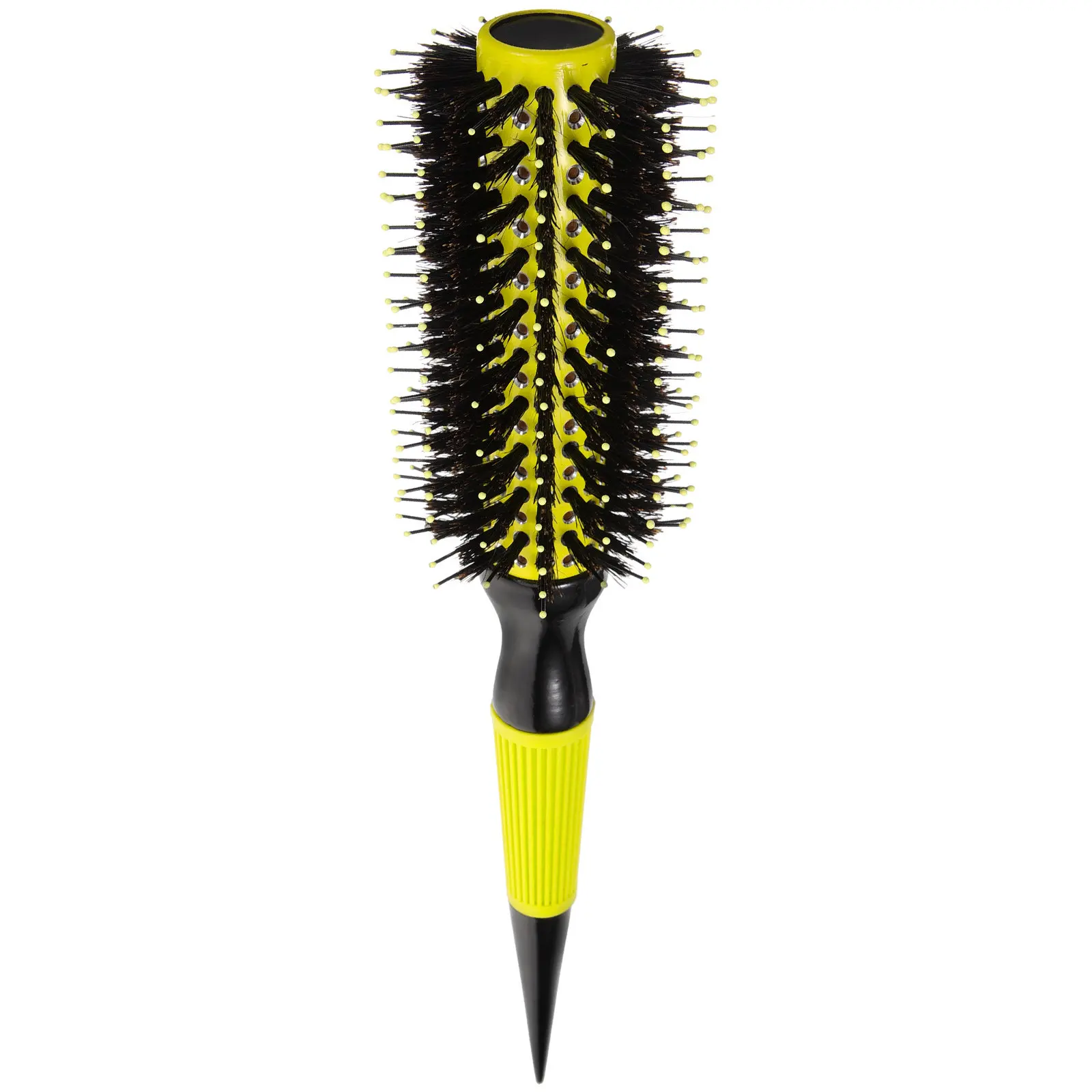 

Anti-Slip Handle Curl Round Brush Soft Bristles Portable Travel Hair Brush For Styling Lightweight Small Size Curly Hair