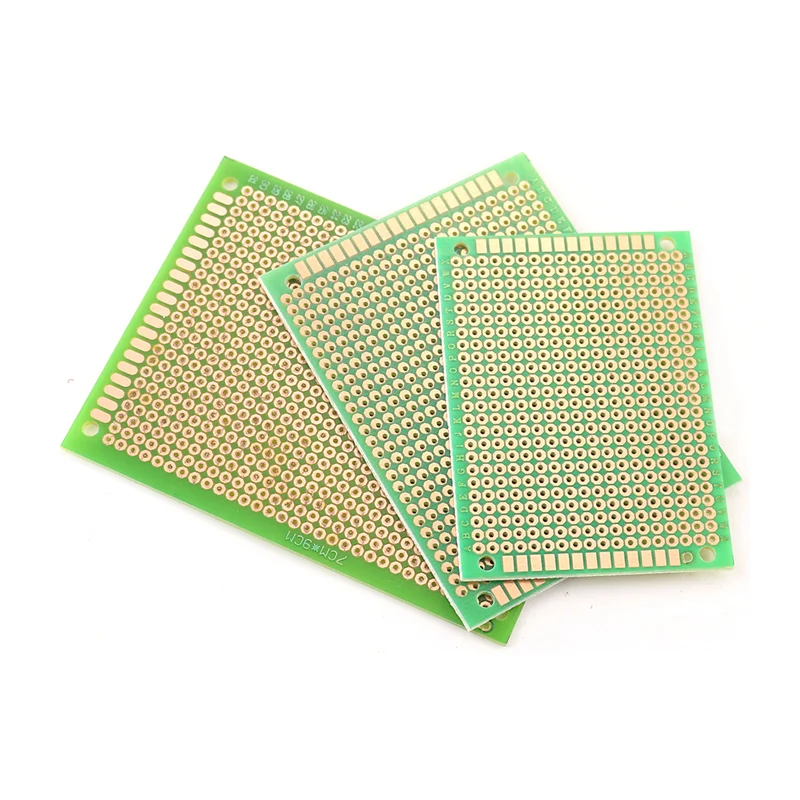 5/10PCS Single-Sided Green Oil Epoxy Board Glass Fiber Universal PCB Board 5x7/7x9/9x15/10x15/12x18/10x22/7x12/7x10CM