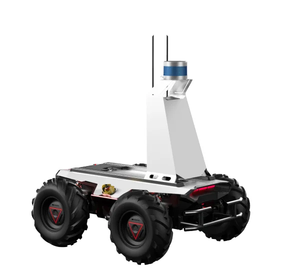 Guoxing arm robot mobile ugv 4wd robot chassis SV1000 with ros package for secondary development