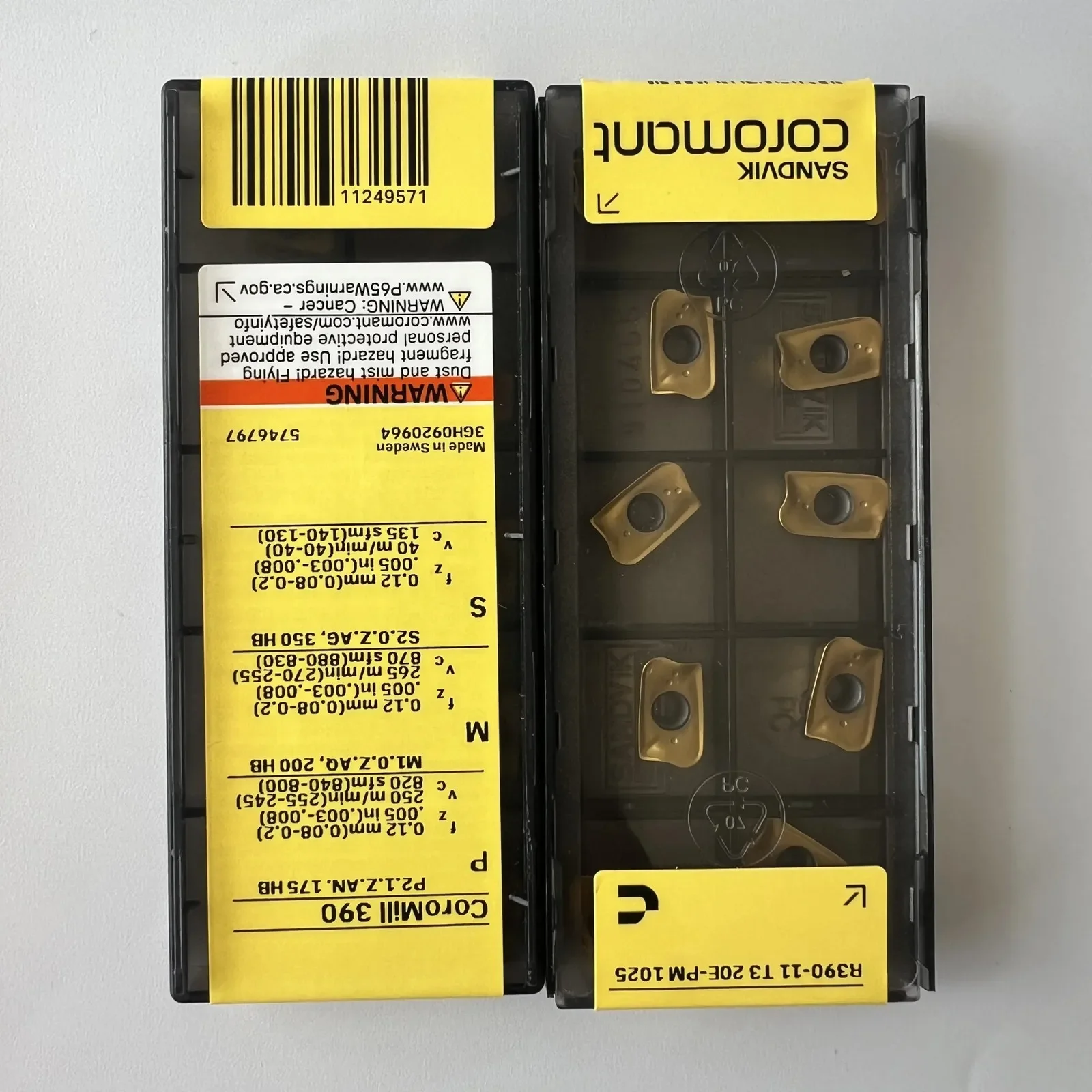 

SANDVIK / R390-11T320E-PM 1025 / Hard alloy CNC Blade 10 Pcs