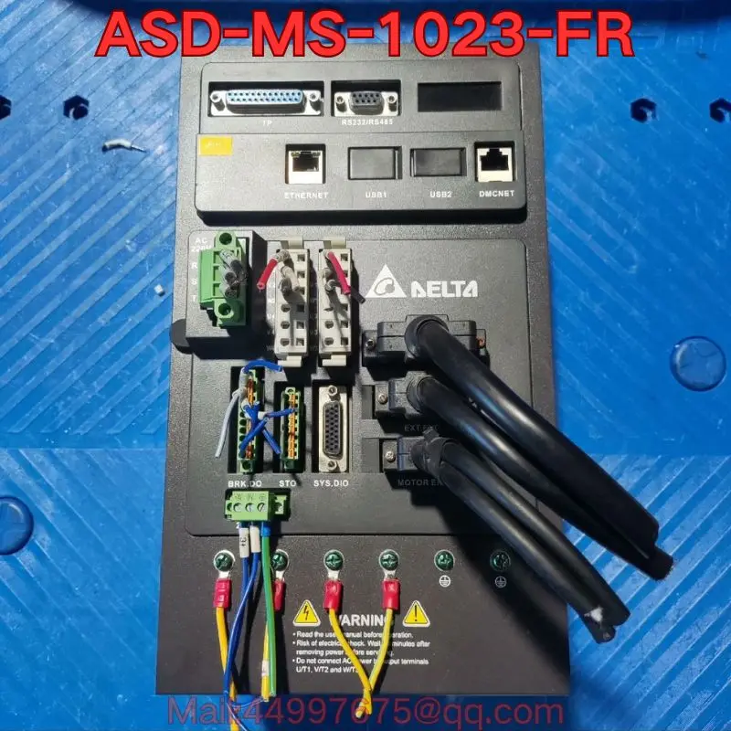 

Second-hand ASD-MS-1023-FR servo drive function test is normal The price needs to be negotiated
