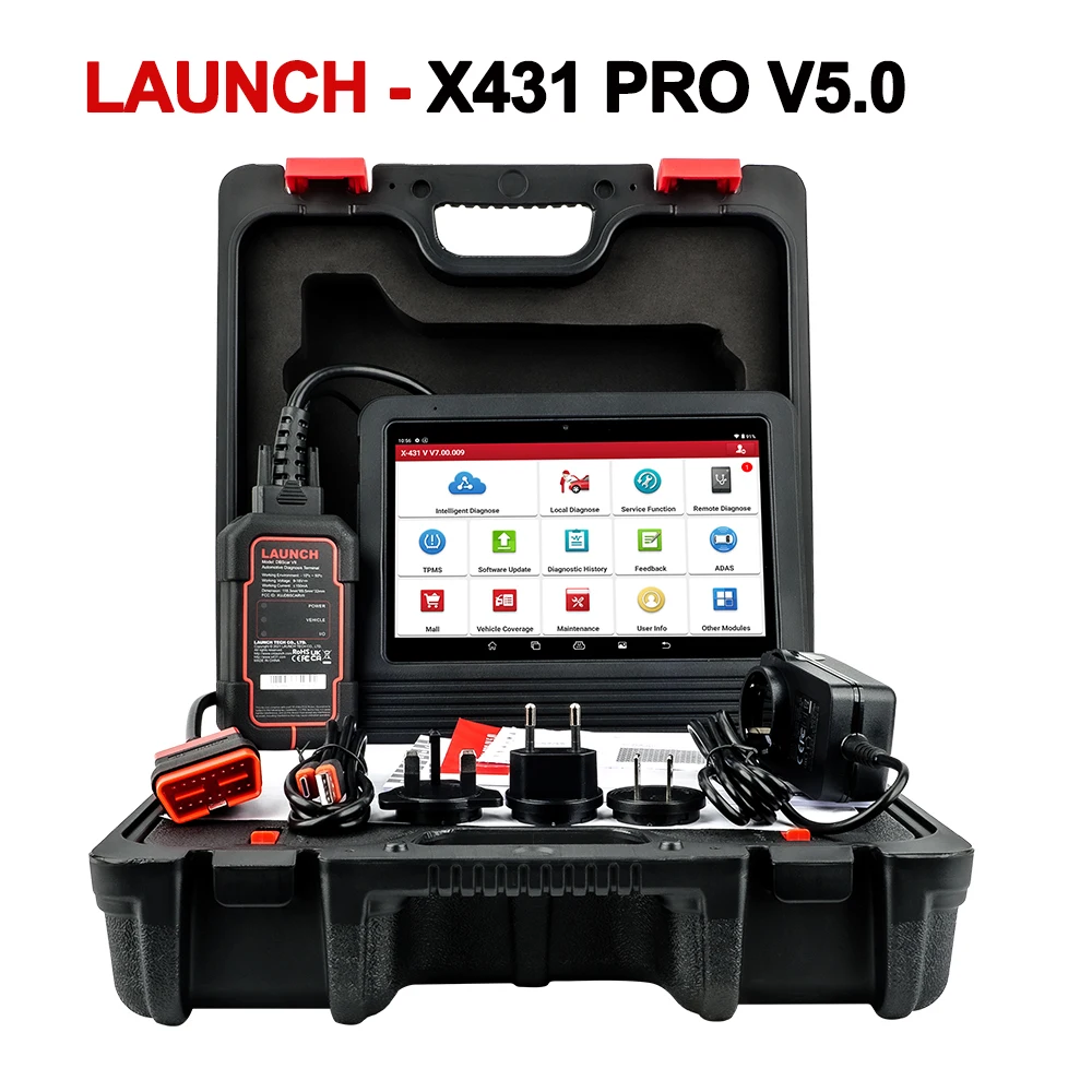 LAUNCH X431 PRO V5.0 車診断ツール DBScar VII VCI CAN FD DOIP 自動