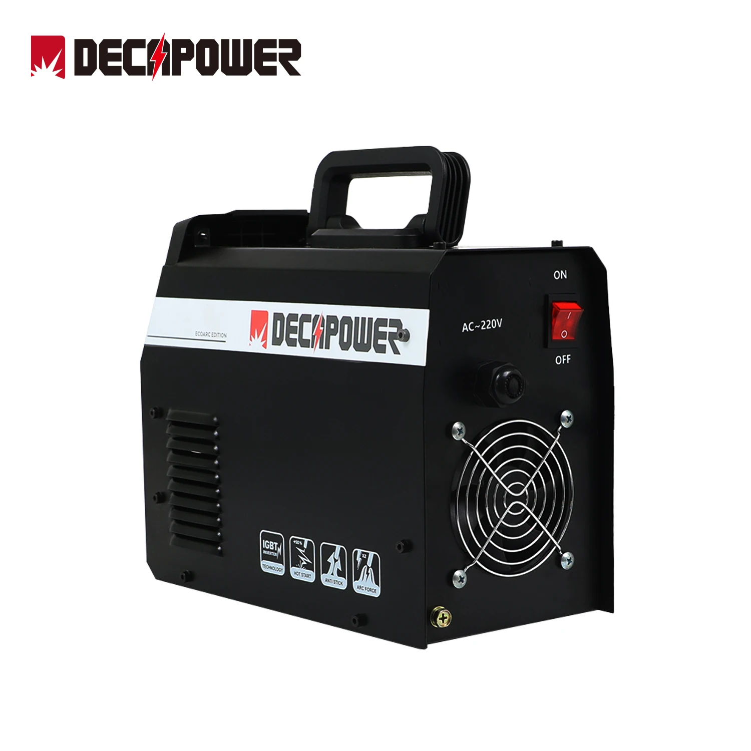 Decapower ECOARC 160 Amps Arc Inverter MMA welding machine Stick Welders HOT Start VRD anti stick arc force with screen