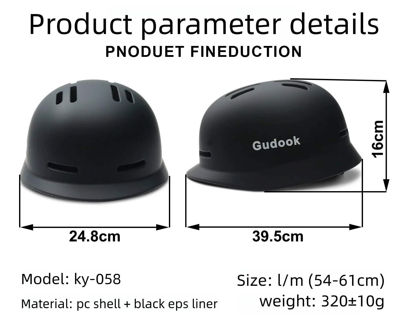 GUDOOK Fahrradhelm für Erwachsene, für Männer und Frauen – vielseitiger Schutz für verschiedene Sportarten, Retro-Fahrradhelm für BMX, Skateboarden, Roller und Inlineskaten. – Detail 3