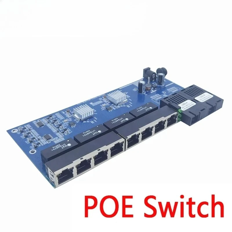 

1 шт. гигабитный коммутатор с 2 оптическими портами, 8 электрическими портами, 2 портами Gigabit SFP, 8 портами RJ45 10/100/1000 Мбит/с, поддержка входного питания 5-12 В