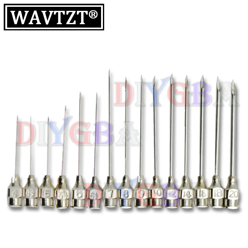 10PCS New 5x20.5 5*20.5MM  Syringe Stainless Steel Needle Veterinary Needle Dispensing Needle 5.5x24 6x35 6.5x29 7x36 20X38