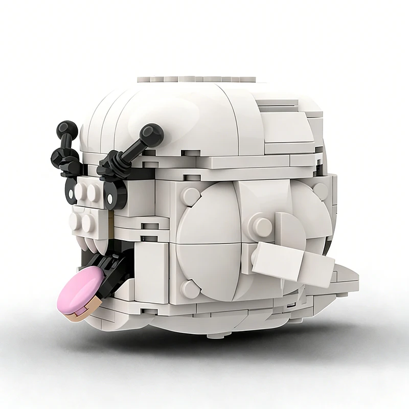 283 pièces de la série de personnages de jeux populaires Boo MOC, blocs de construction modulaires personnalisables, éducatifs, créatifs, bricolage, jouet pour garçons, cadeau d'anniversaire