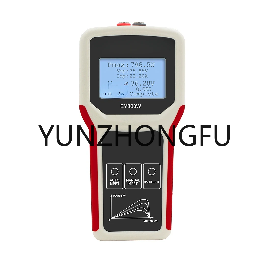 Digital meter solar power tester VOC 800w New 800w LCD MPPT solar pv tester Smart Current Voltage Tester