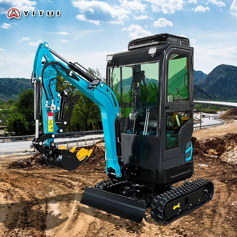 

Mini Excavator EPA Euro 5 Engine 1.8 Ton Agricultural Construction Excavation Various Accessories Mini Excavator