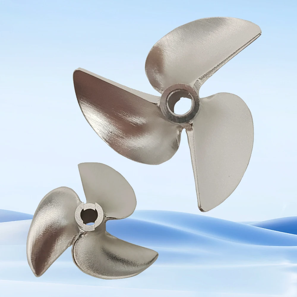 High-quality for 3-blades CNC Propeller Ship Model High-speed Semi Invasive Propeller Pitch 42mm