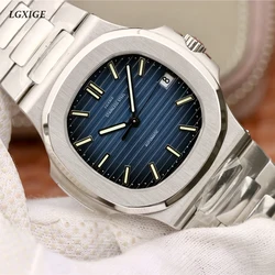2023 top luxury brand watch men automatic mechanical watch men AAA stainless steel luminous hand military men wrist watches