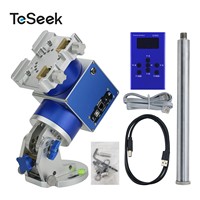 TeSeek JUWEI-17 Harmonic Equatorial Mount (Blue Silver with Wide Dovetail Groove) + Wired Hand Controller