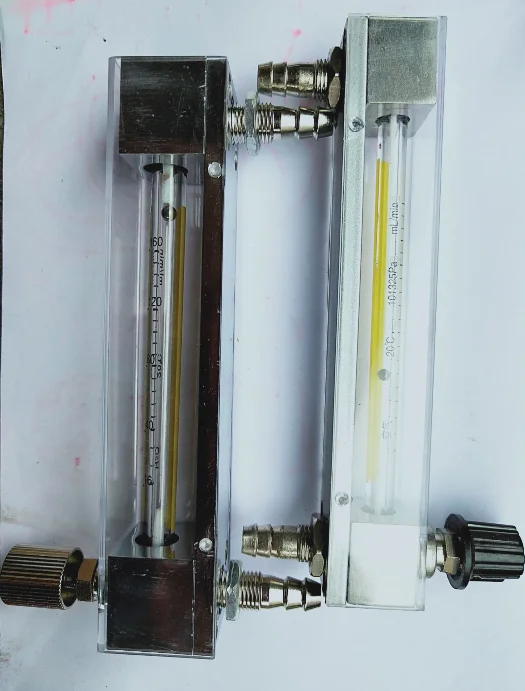 Taizhou Junhai glass rotor flowmeter gas LZB-3WB10-100Ml/min 6-60m/2.5-25ml