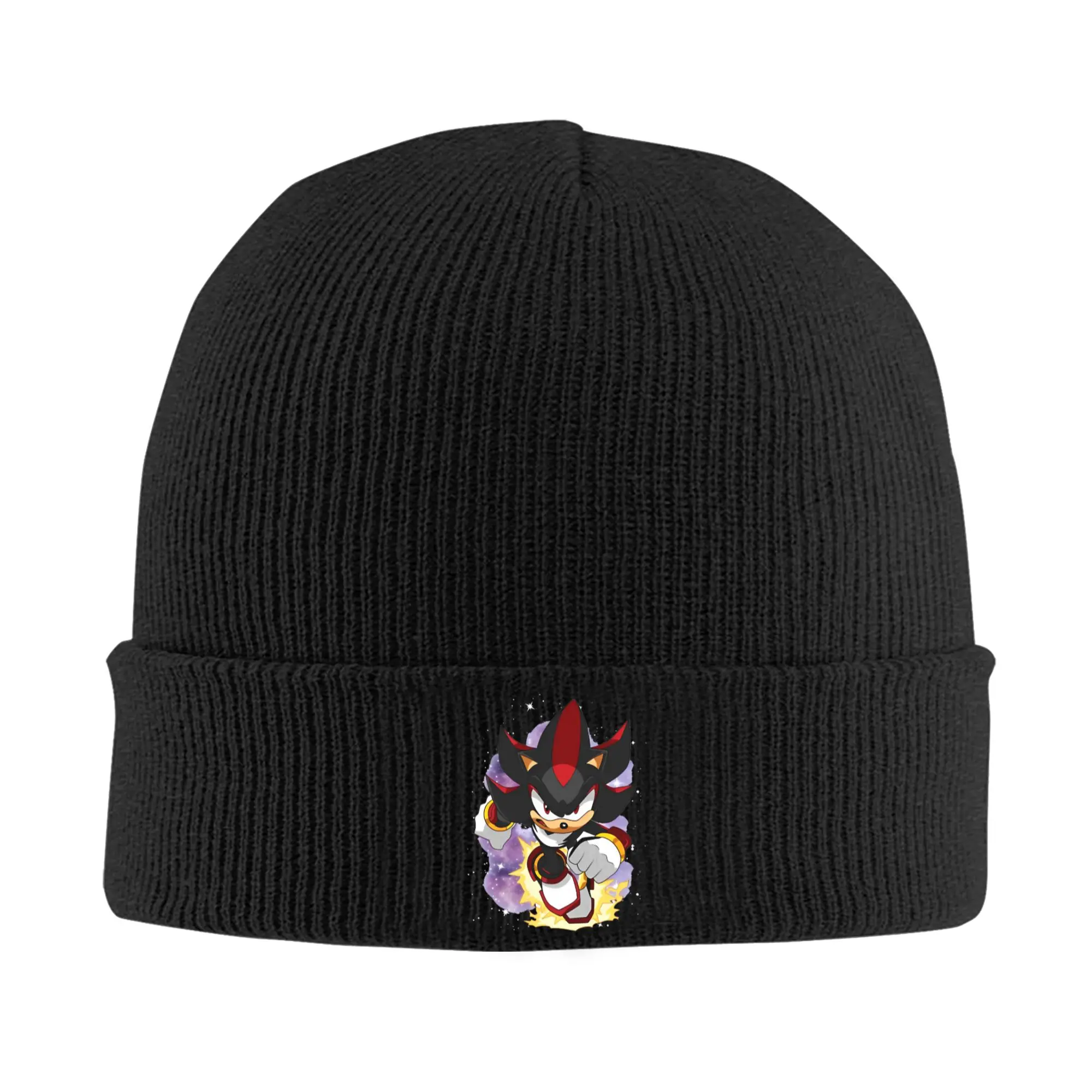 Shadow Knitted Hat Women's Men's Beanies Winter Hats Acrylic  Warm Melon Cap