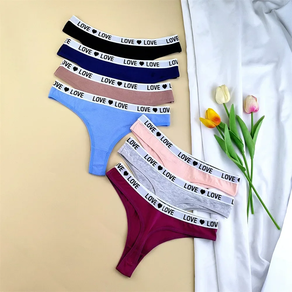 3Pcs Cotton Thong Women Free Shipping Daily 