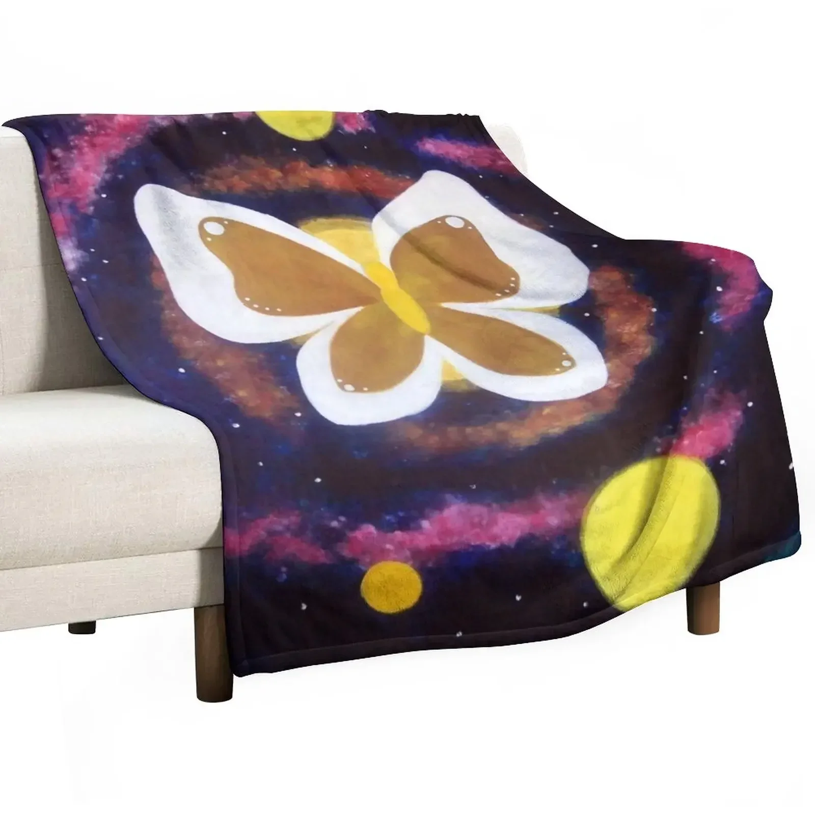 Butterfly Angel Throw Blanket Luxury Designer Luxury Throw Blankets