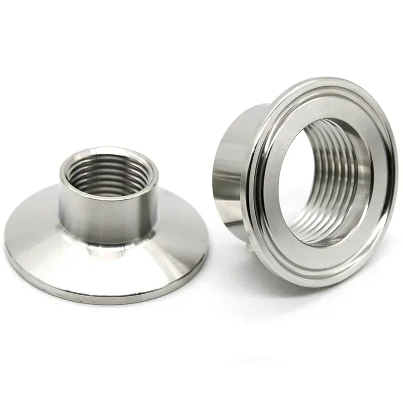 SS304 SS316 Sanitary Hexagon Male Threaded Ferrule Pipe Fitting Fit for Tri Clamp 1/4" 3/8" 1/2"
