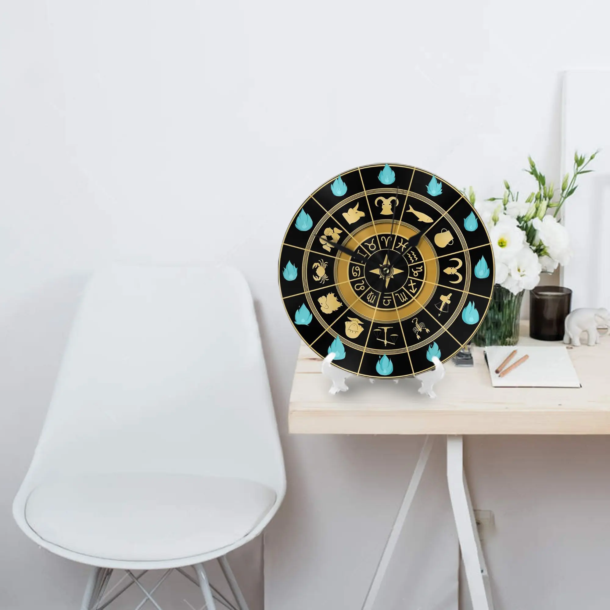 Saint Seiya Wall Clock Room Decoration Silent Round Clock for Bedroom Living Kitchen Home