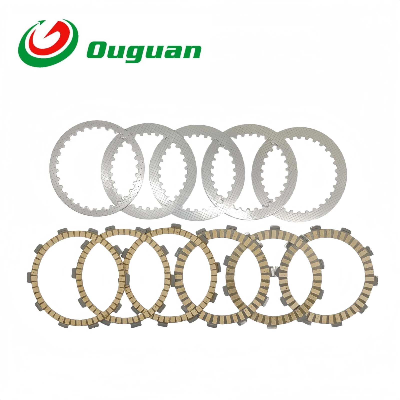 

ouguan for CFmoto 450SR 450MT 450NK 450CL-C CF400-6 CF450SR CF 450SR 450cc Clutch Friction Steel Plates Disc Set