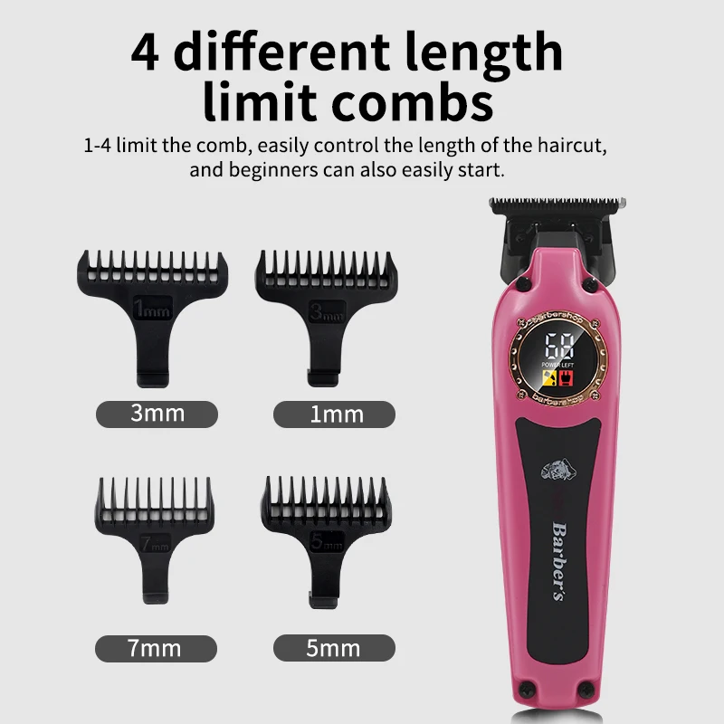New Design Professional Clippers Electric Hair Clippers Trimmer for Men Electric Hair Cutting Machine Razor Clipper Beard Trimme