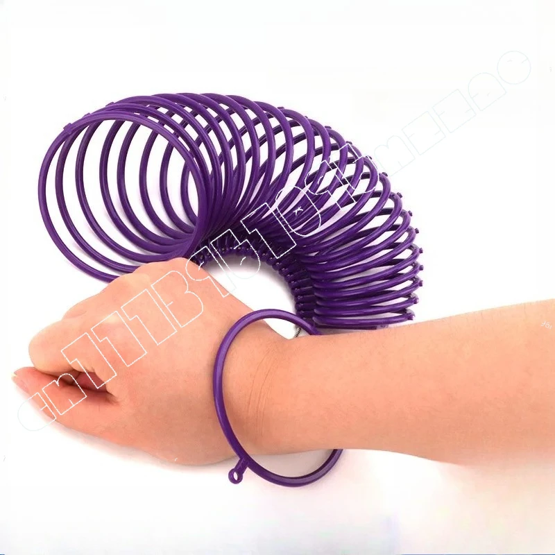 

Measuring Bracelet Ring Measurement Tool, Wrist Size Plastic Ring, Measuring Gold, Silver and Jade Bracelet Ring Number with