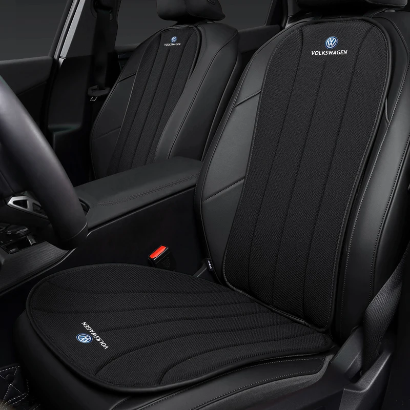 Volkswagen Car Seat Cushion Cover Breathable Soft Mats Accessories For VW GTI Polo Golf Passat Tiguan Arteon Jetta T-ROC ID.4 CC view 2
