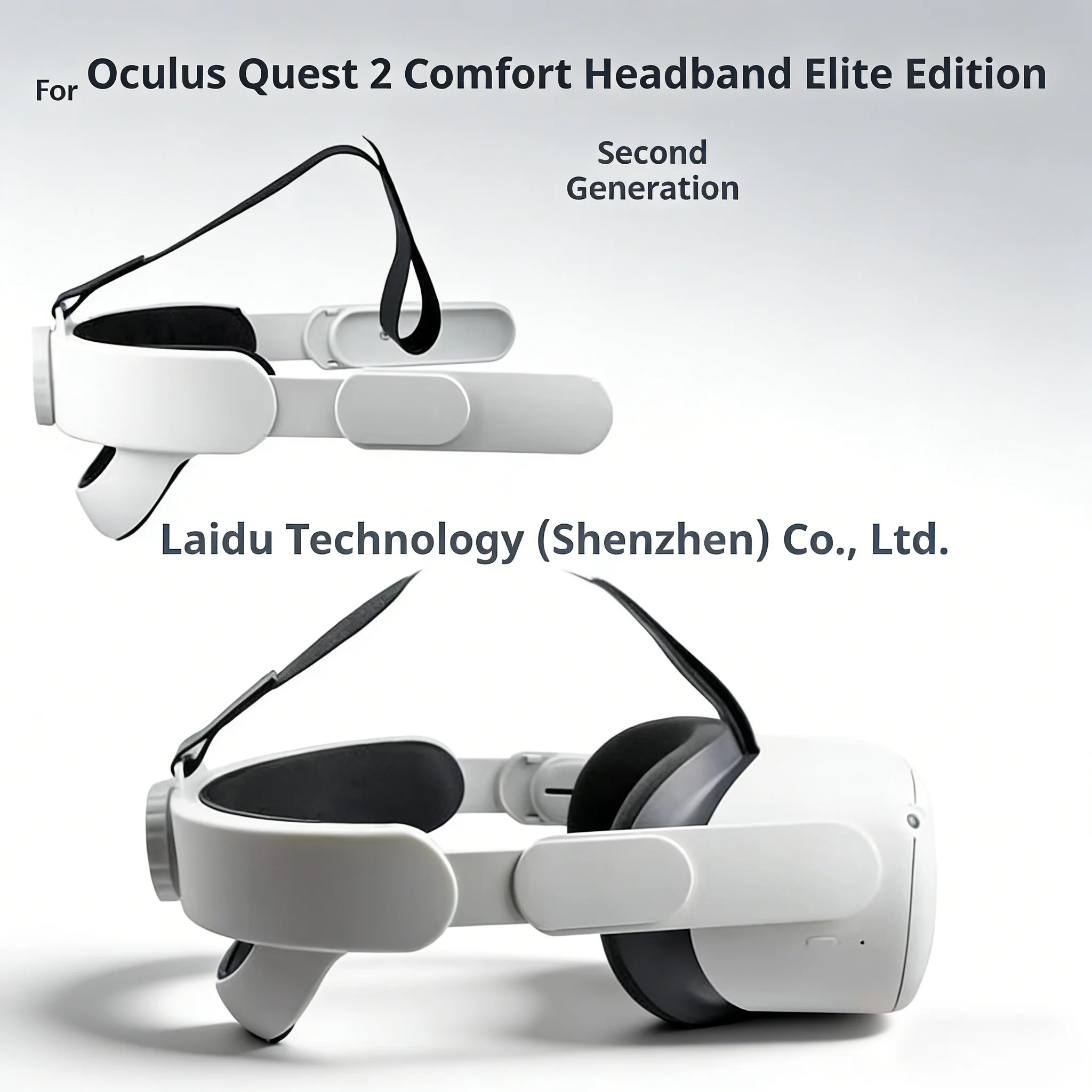 

Elite Style Head Strap For Oculus Quest 2,Adjustable Replacement Headband,Enhanced Comfort VR Accessories