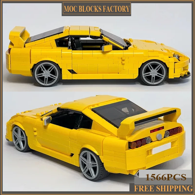 

Moc Building Bricks MK4 Champion Speed Cars Model Technology Blocks Super Sports Car Model Toy DIY Assembly Holiday Gift Set