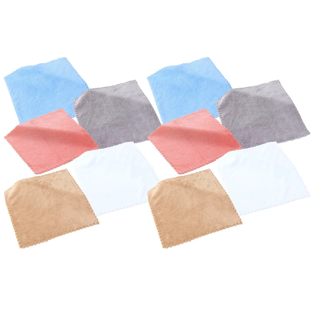 

Coral Fleece Towels Absorbent Quick Dry Bath H Kitchen Cleaning Small Wash Cloths Kids Baby Comfortable Skin Friendly