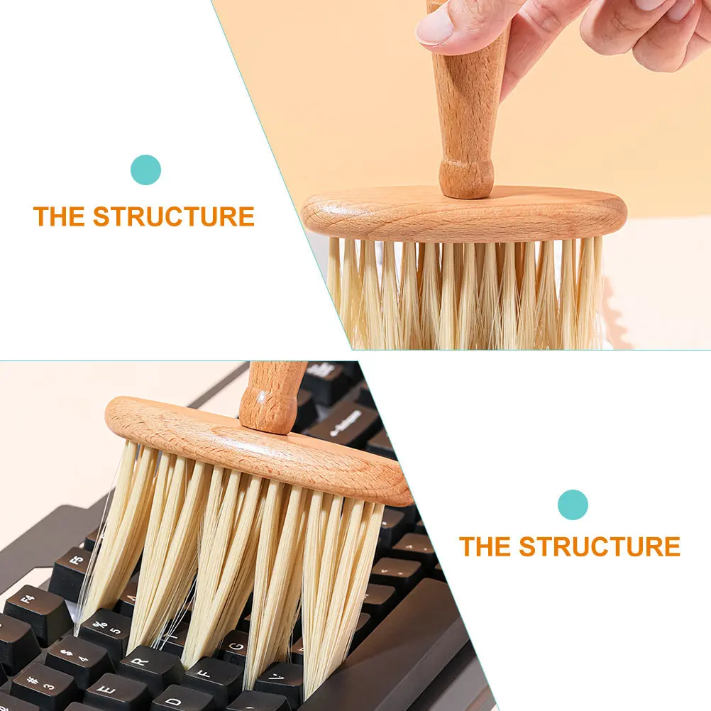 Computer Keyboard Brush Premium Nylon Bristles Multipurpose Cleaning Tool for Keyboard Gaps Laptop Dust Removal Musical