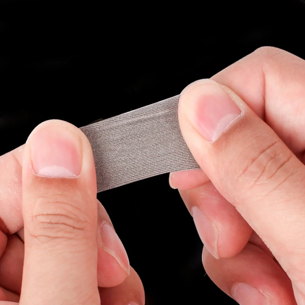 

10Pcs Anti-Sweat Finger Sleeves for Phone Game Conductive Fiber Breathable Screen Touch Cover Grey Finger Sleeves for Phone Game