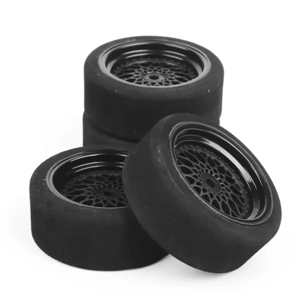 4pcs/2pcs wltoys 144001 124019 124017 A959 parts on road foam tyres 62MM wheel fit 12MM hex for 1/16 1/14 1/12 RC cars