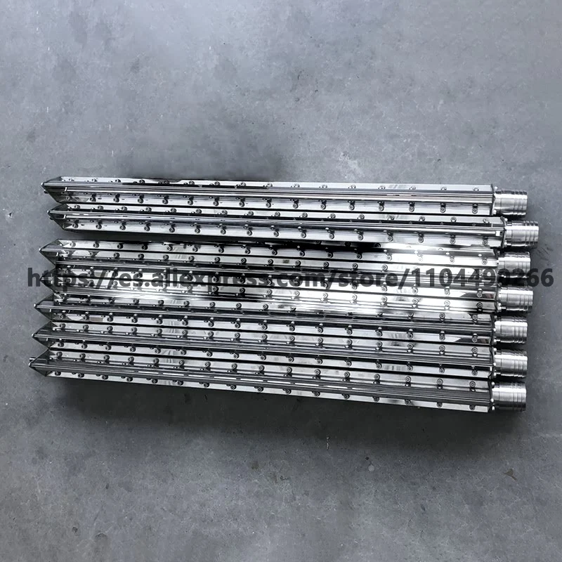 

304SS Stainless Steel Blower Air Knives For Conveyor Belt Bottle Fruits Vegetables Dust Removal, Drying, Cooling, Water Blowing