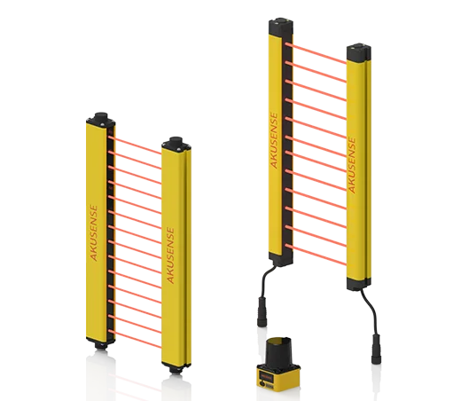 AGV preventing pedestrian collision 20m sensing range 2D safety lidar TOF Principle lidar in UGV