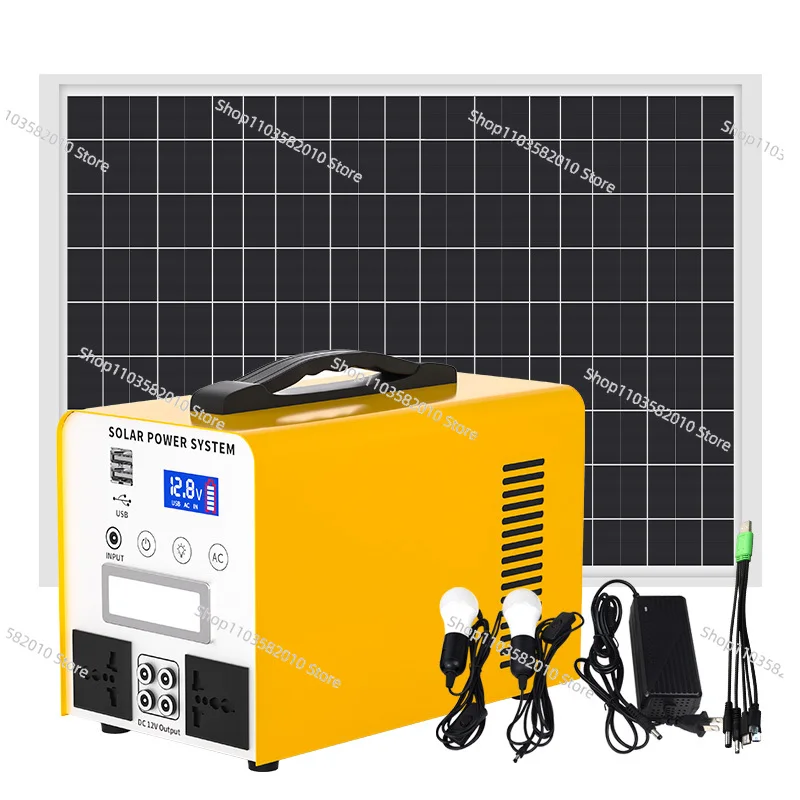 High-quality generator portable solar system solar charging 500W power supply for home and camping