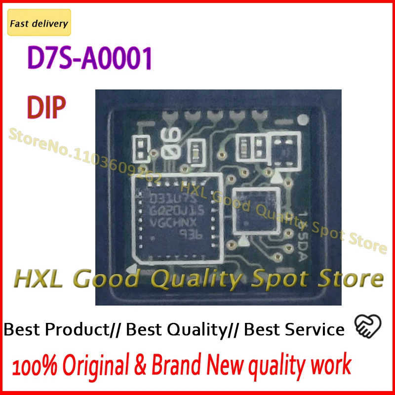 

1 ~ 10 шт./лот, новый оригинальный датчик вибрации D7S-A0001, 2,1 ~ 5,5 В, небольшой сейсмический датчик с высокой точностью