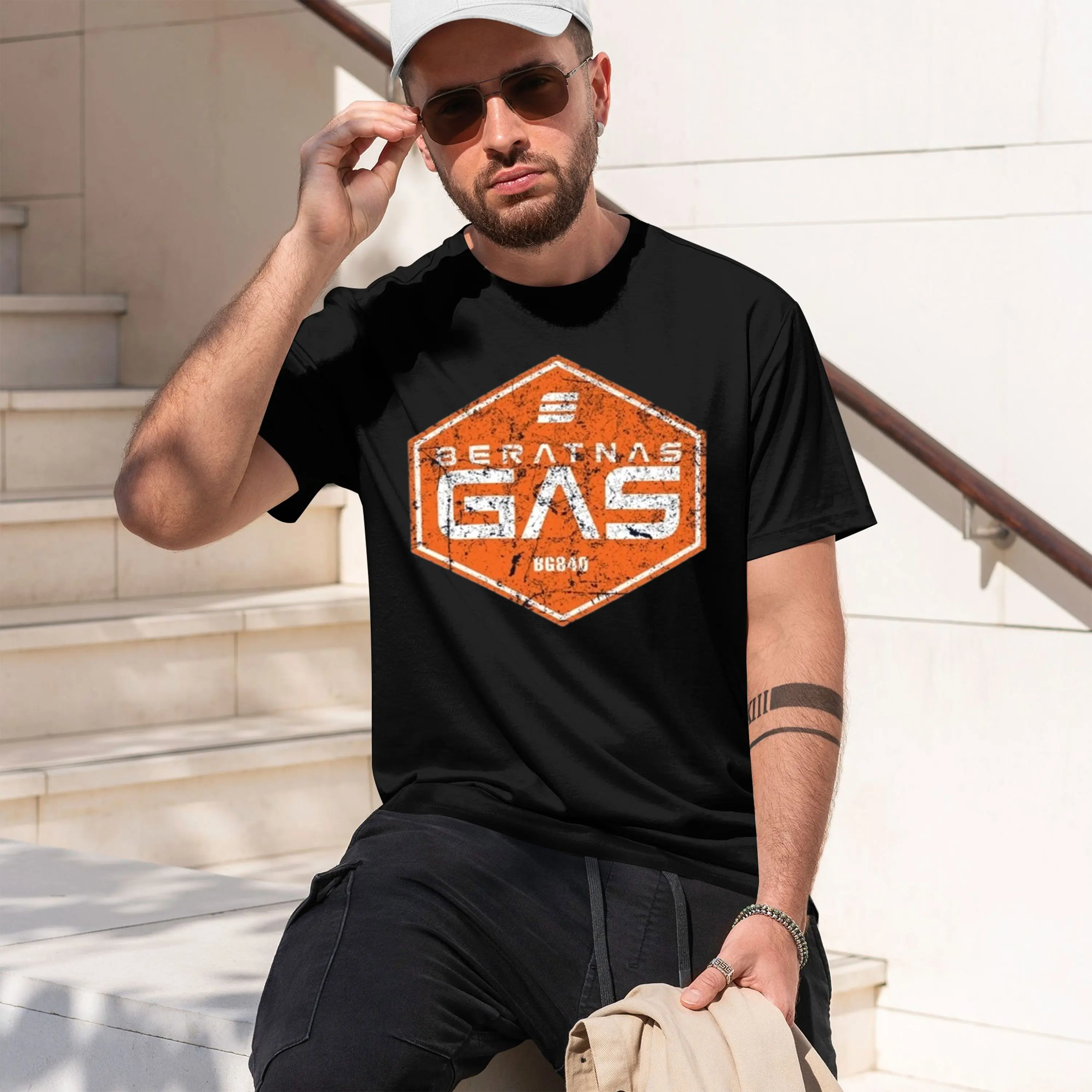 The Expanse Beratnas Gas Men's Short Sleeve Round Neck Tees in Motion Shirt men tshirt summer brand teeshirt euro size 2026 New