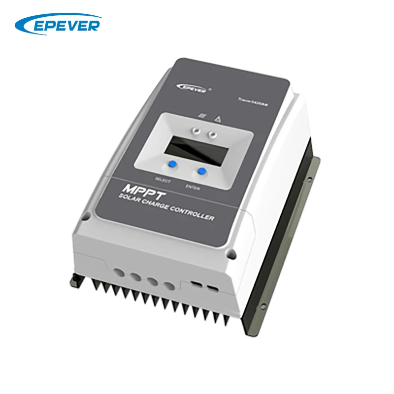 EPever EPsolar 60A MPPT Solar Charge Controller 12V 24V 36V 48V with Max 200V PV Input Tracer6420AN MPPT Solar Charge Controller