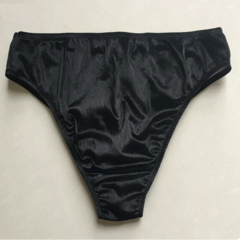 Korean Velvet Men Physique Competition Posing Trunks High Waist Stretch Soft Bodybuilding Stage Shorts Fitness Contest Briefs view 6