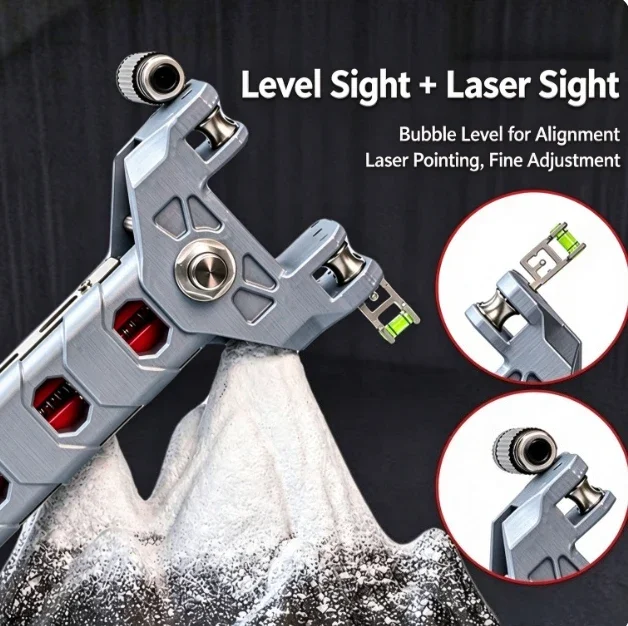 Double-layer Magazine Automatic Loading and Continuous Firing Multi-purpose Outdoor EDC Competitive High-precision Hunting Tool