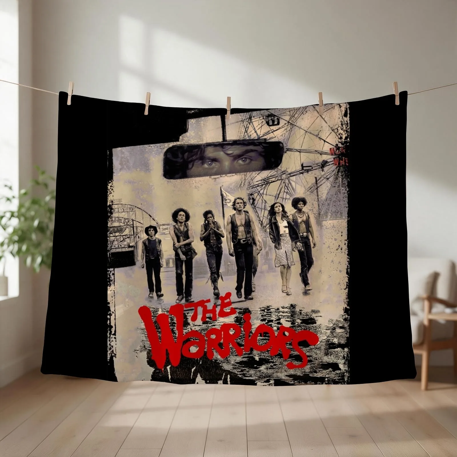 The Coney Island Warriors Throw Blanket couch cozy soft plush fuzzy picnic outdoor blanket