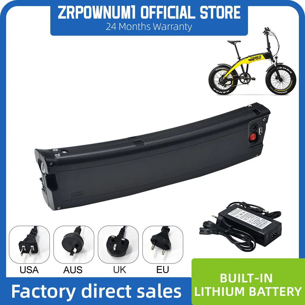 

Складной аккумулятор для электровелосипеда Zrpownum1, 36 В, 7,8 Ач, 10,5 Ач, 378 Втч, 250 Вт, 350 Вт, F18, Rich Bit Ebike Battery, электрический велосипедный скутер