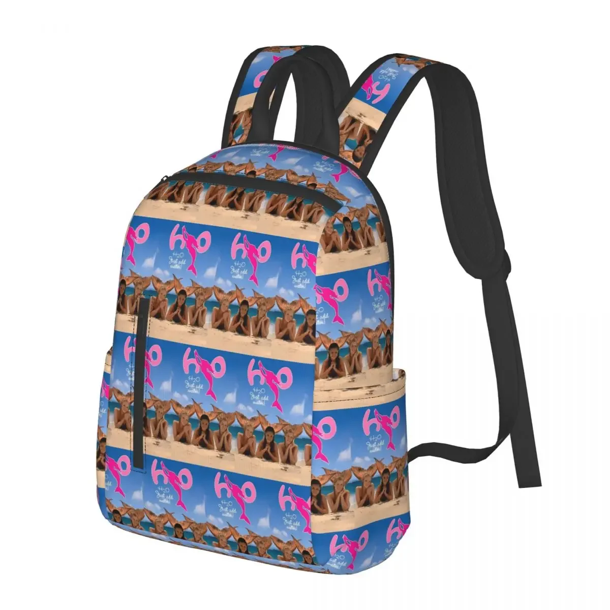 

H20 Just Add Water Student Backpack School Bag Hiking Travel Daypack for Men Women Bookbag Shoulder Bags