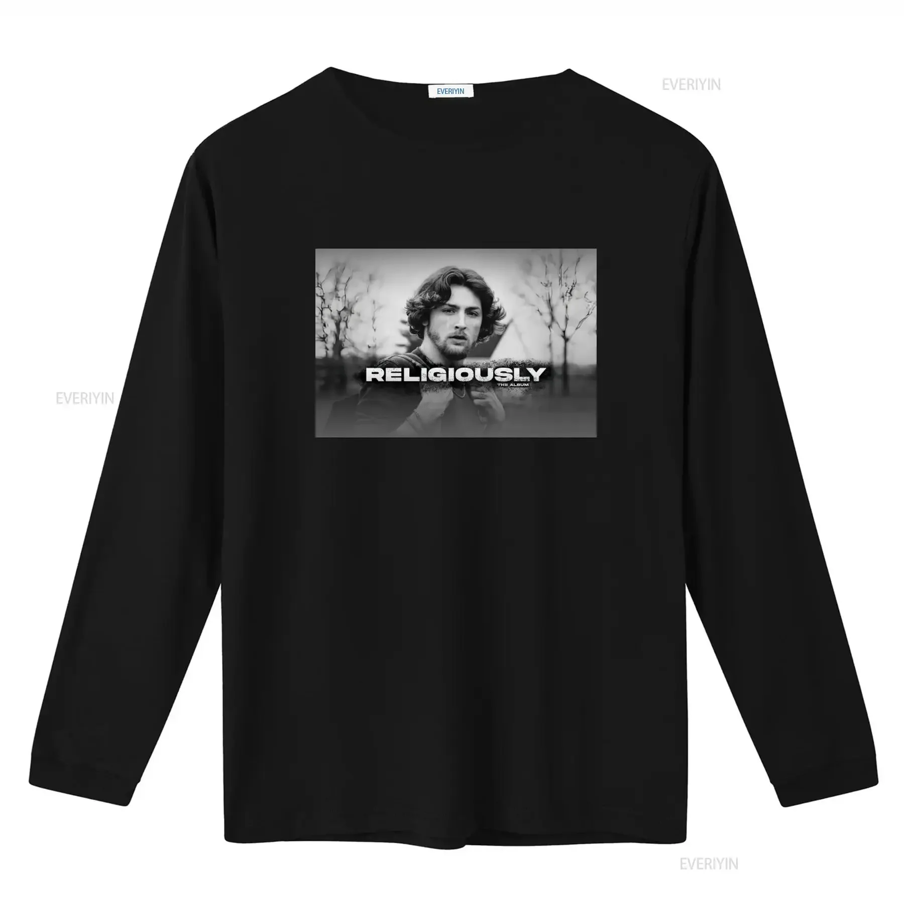 Bailey Zimmerman Country Music Religiously Album Cotton T shirt Western Sizes S 5XL vintage Washed fashion Stretched Versatile