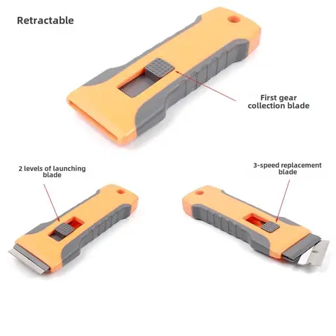 ALIWRAP Rakbladsskrapa för bilfoliering fönsterglas limklistermärke borttagare handtagsskrapa för att rengöra keramisk häll slanghållare 10 best sales skrapblad - №10