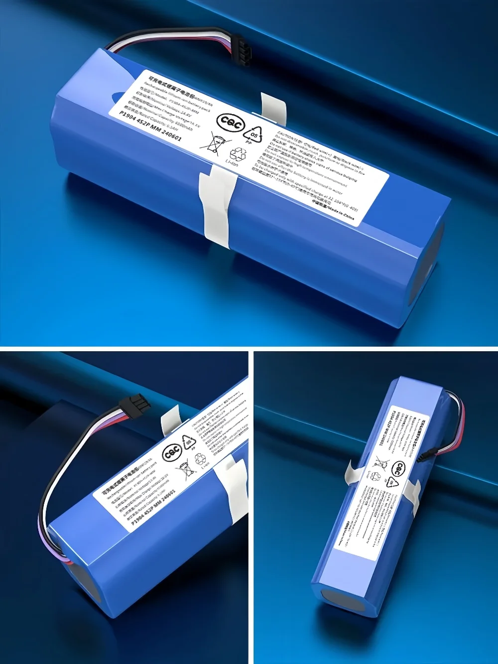 Batteria al litio da 14,8 V 6500 mAh per Eufy Robovac L70 L10 Hybrid T2190 Qihoo 360 S9 X95 X90 Robot Aspirapolvere Batteria