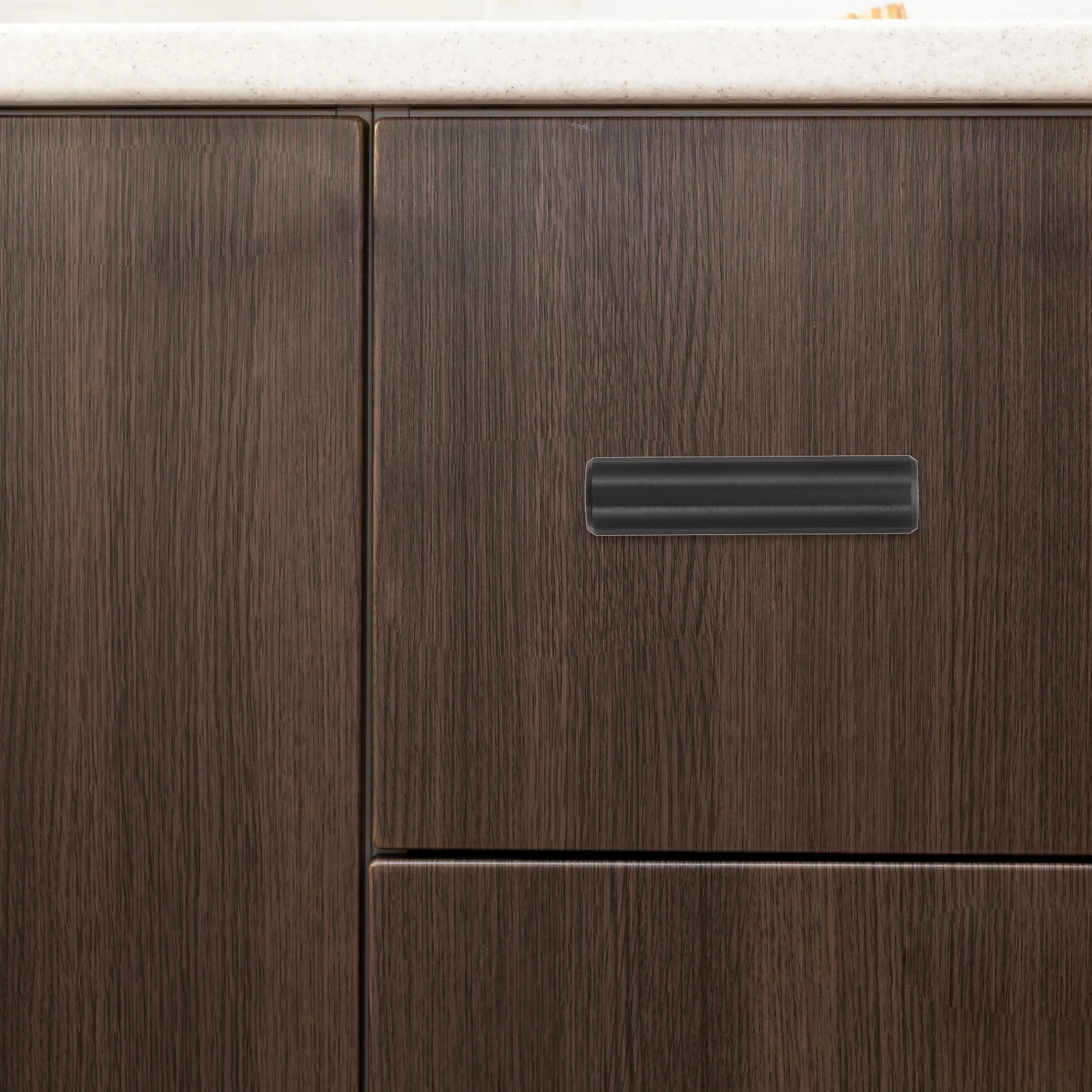 

Прочные черные ручки для ящиков для шкафов и шкафов, ручки из алюминиевого сплава, винтажный дизайн