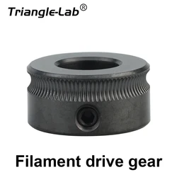 Trianglelab 1.75MM DLC ID 8mm Filament Drive Gear Kit for Orbiter Extruder V1.5 Bowden Extruder Kit Galileo 2